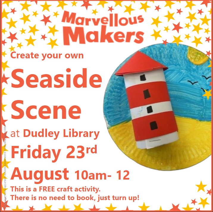 Dudley Library - Seaside Scene Craft